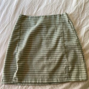 Brandy Melville Green Skirt